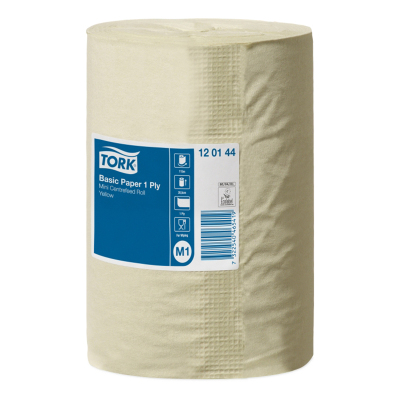 Paper towels TORK M1 Universal Mini, 1 layer, yellow, 115 m